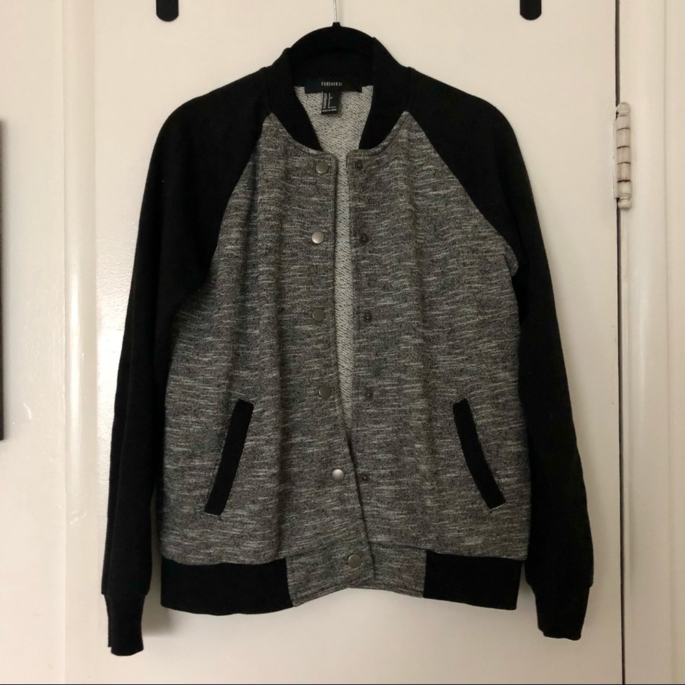 Forever 21 Varsity Bomber Jacket
